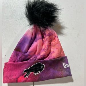2022 NFL Crucial Catch Pom Knit Hat BUFFALO BILLS